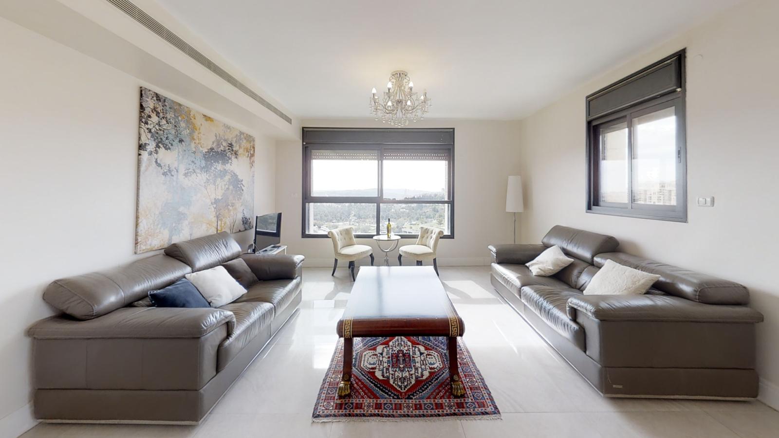 Shukanyon Jerusalem Luxurious Apartment - Living Room