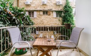 Rechavia Jerusalem Property Porch
